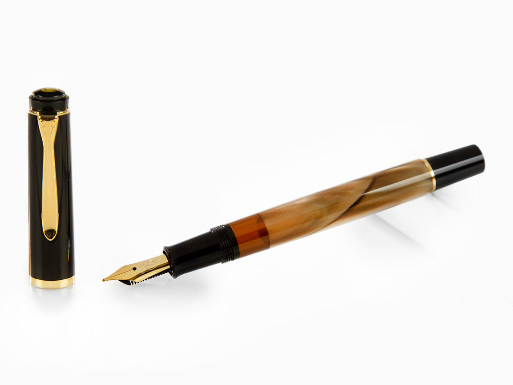 Pelikan Toledo M700 Fountain Pen, Gold Plated Silver, 927822