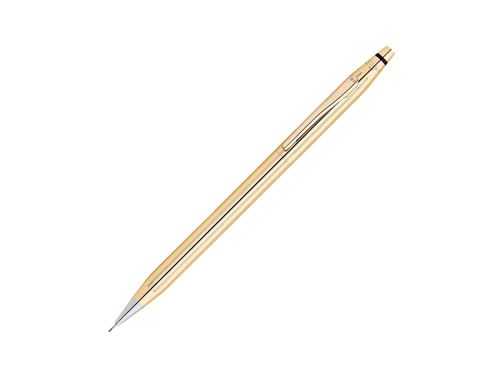 gold mechanical pencil