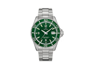 Delma Diver Santiago Quartz Watch, Green, 43 mm, 20 atm, 41701.562.6.144
