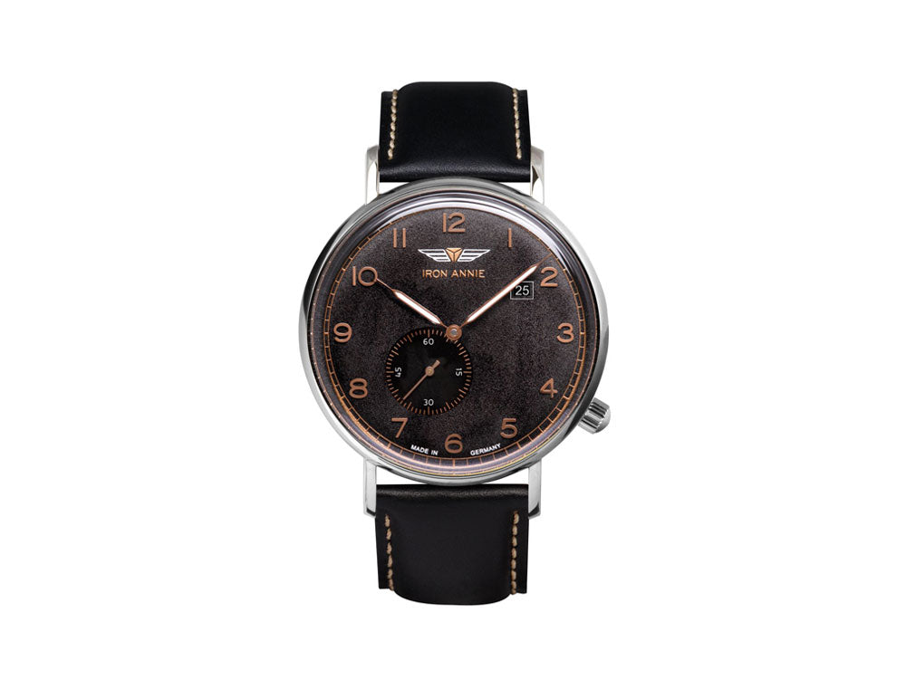 Iron Annie Amazonas Impression Quartz Sell Date, Iguana Watch, - Brown, 5934- 41 mm