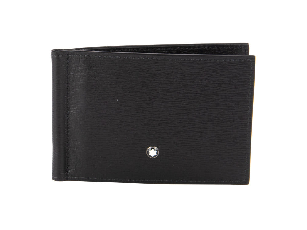 Montblanc Sartorial Wallet, Leather, Jacquard, Black, Cards, 128576