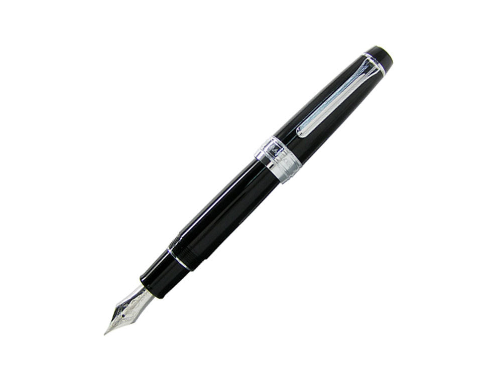 Sailor Professional Gear Gold 24k Fountain Pen, Black, 11-2036-420 