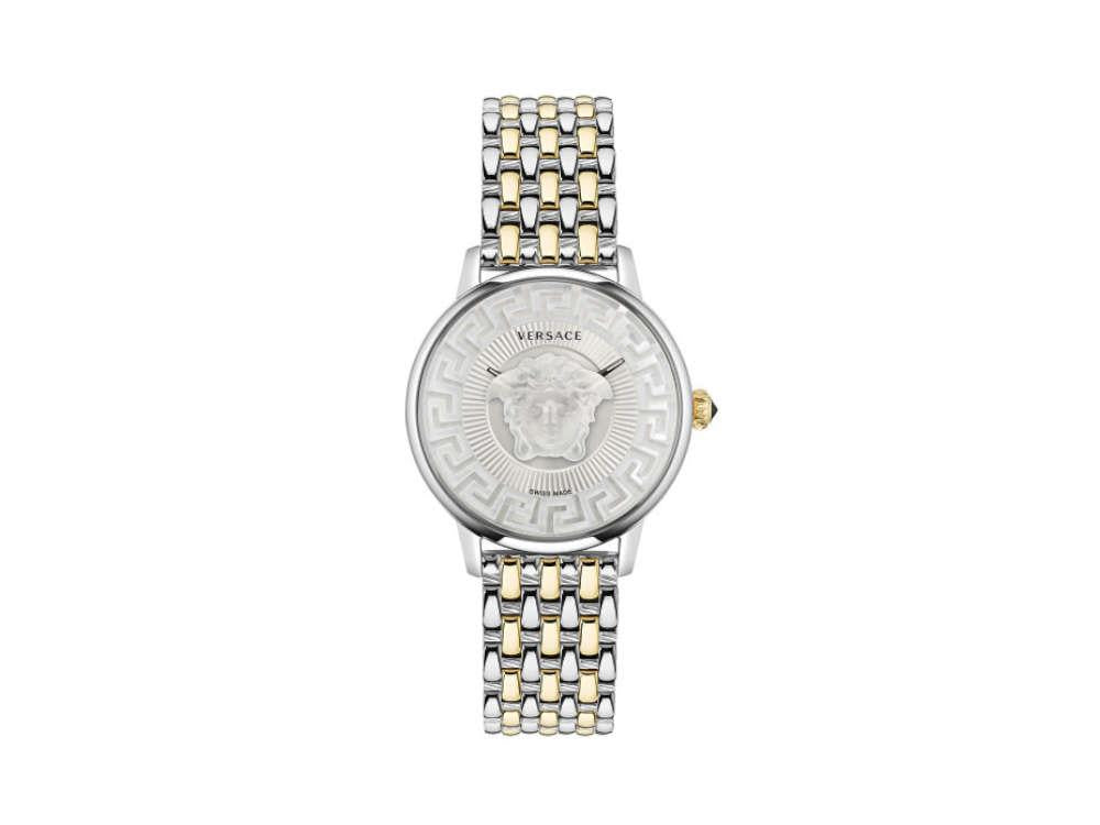 Versace Medusa Alchemy Quartz Watch, 38 VE6F0062 Gold, Iguana Sell Golden, mm, - PVD