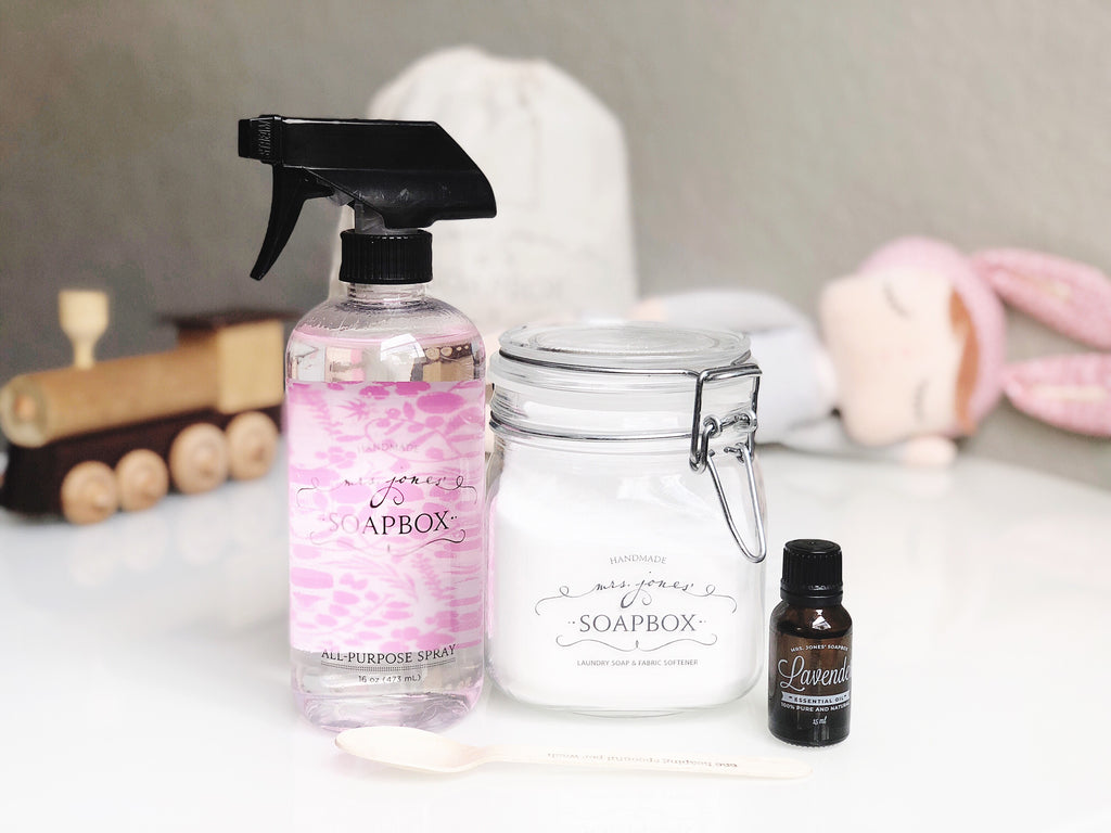 New Mom Cleaning Kit – Mrs. Jones' Soapbox