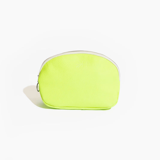 The Little Milk Bar Leather Cosmetic Pouch | Cute Makeup Bag