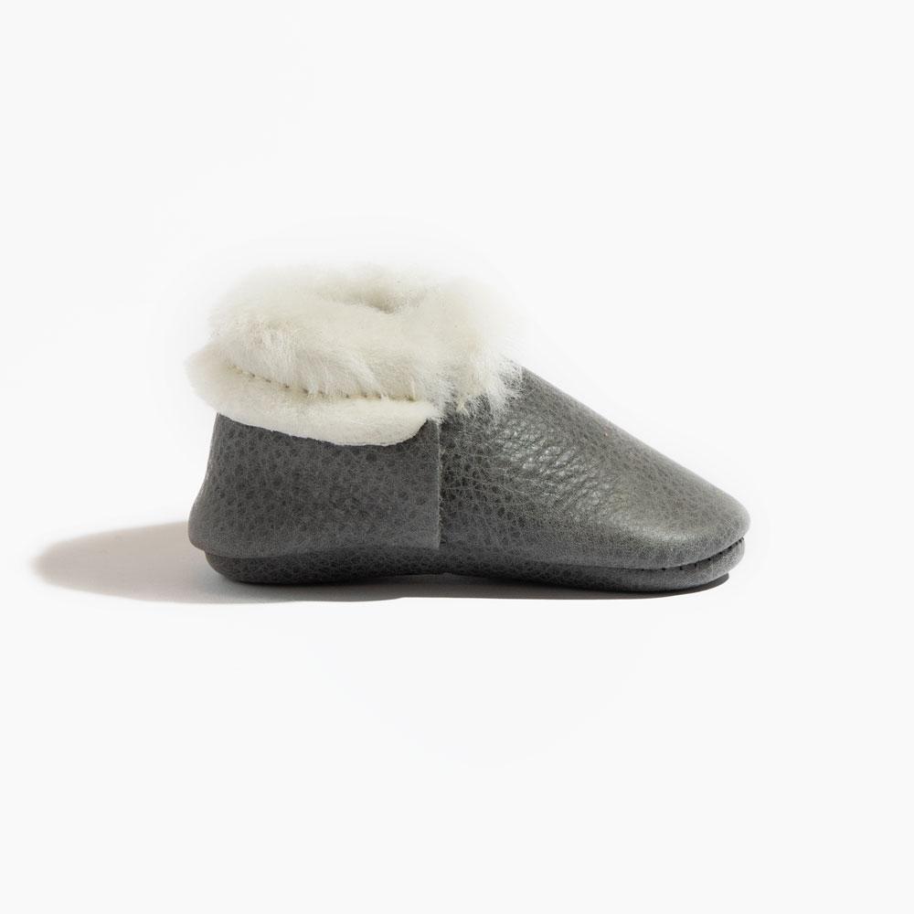 Blue Spruce Shearling Mocc Mini Sole II