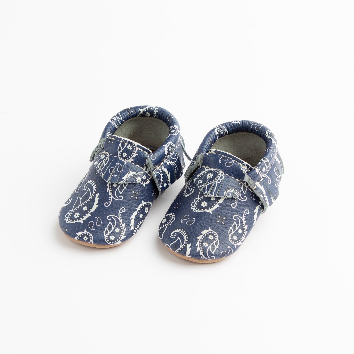 blue bandana slippers