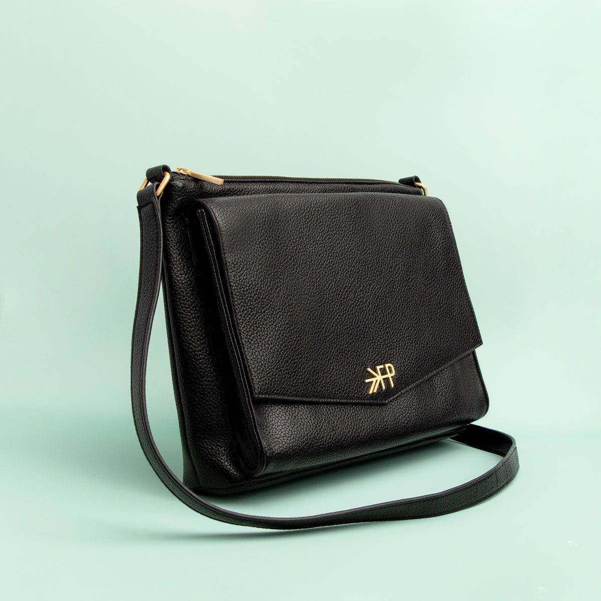 classic black crossbody bag