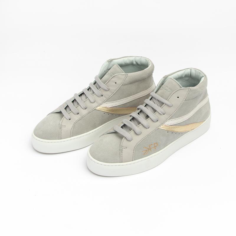 womens grey leather sneakers