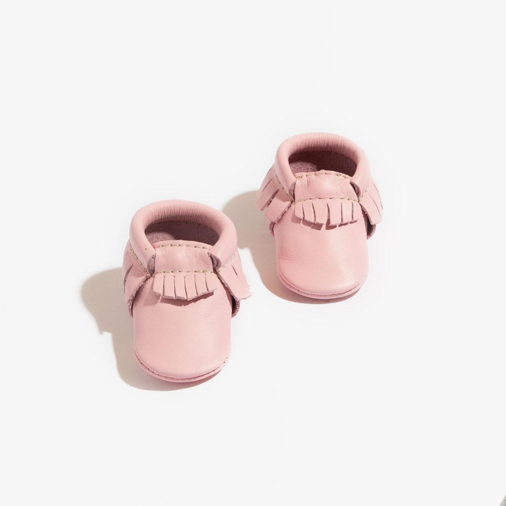 pink moccasins