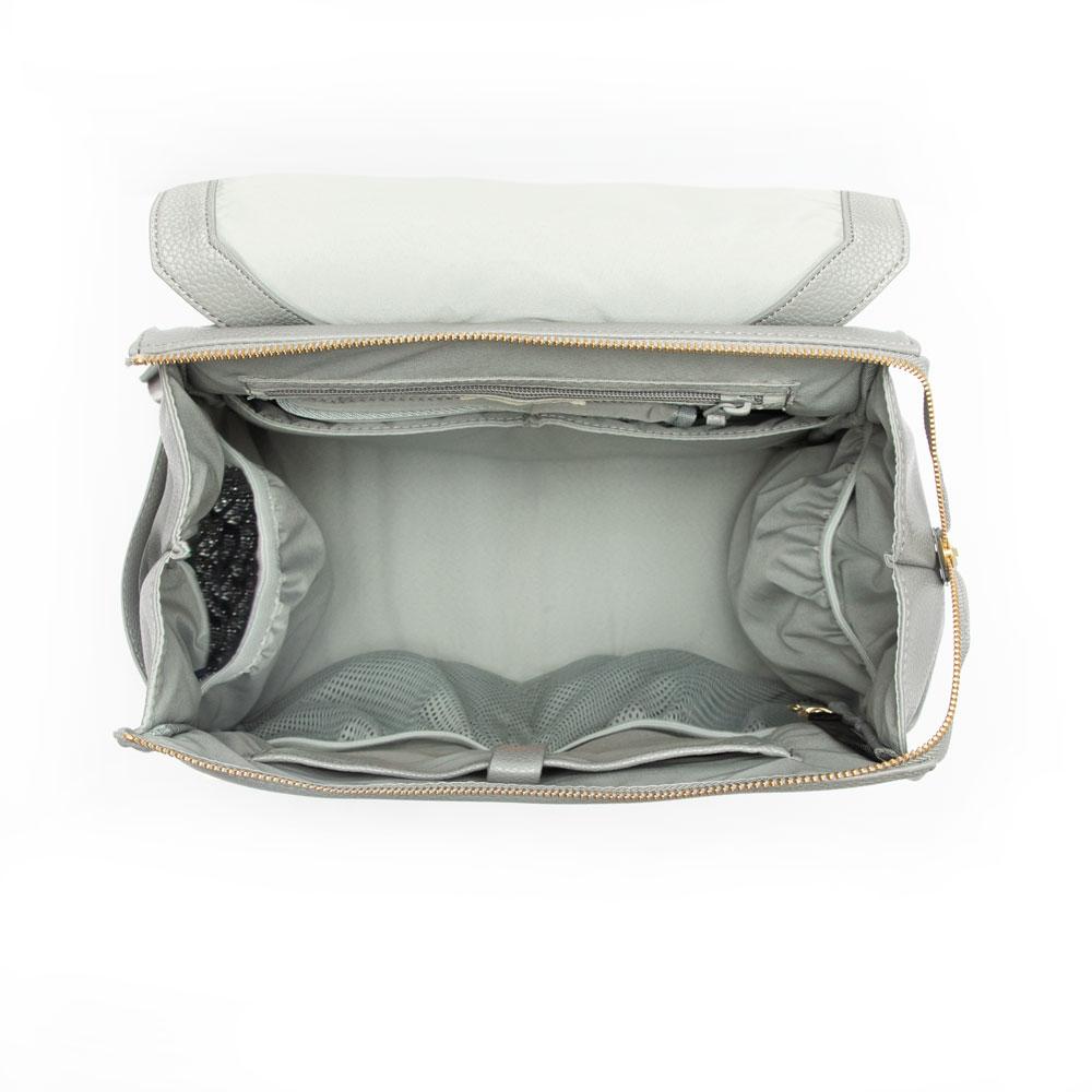 Stone Classic Diaper Bag II | High-End Vegan Leather Diaper Bag