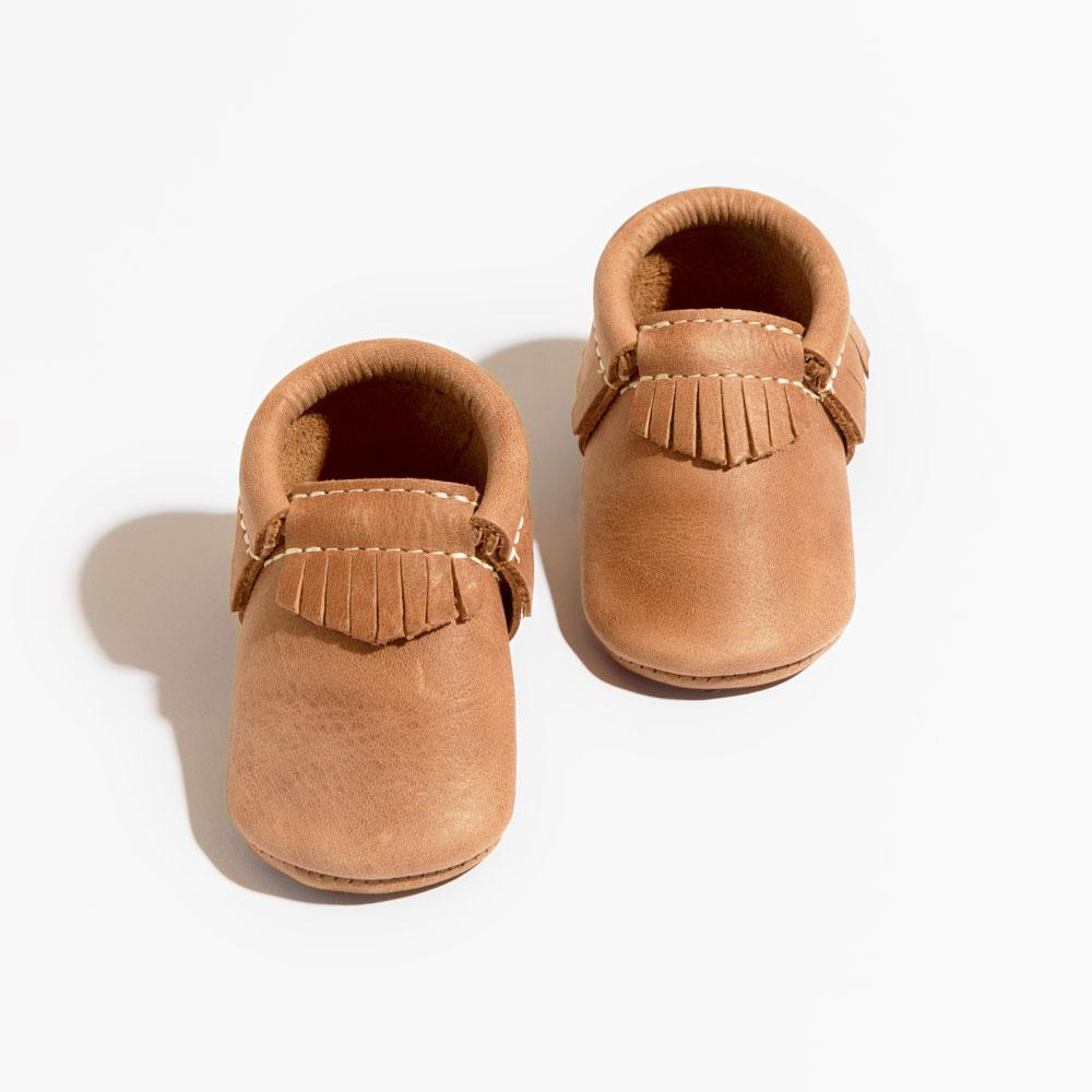 freshly picked baby moccasins