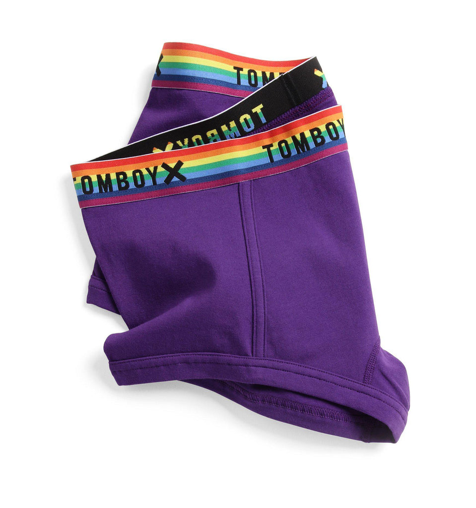 Boy Shorts - Purple Rainbow – TomboyX