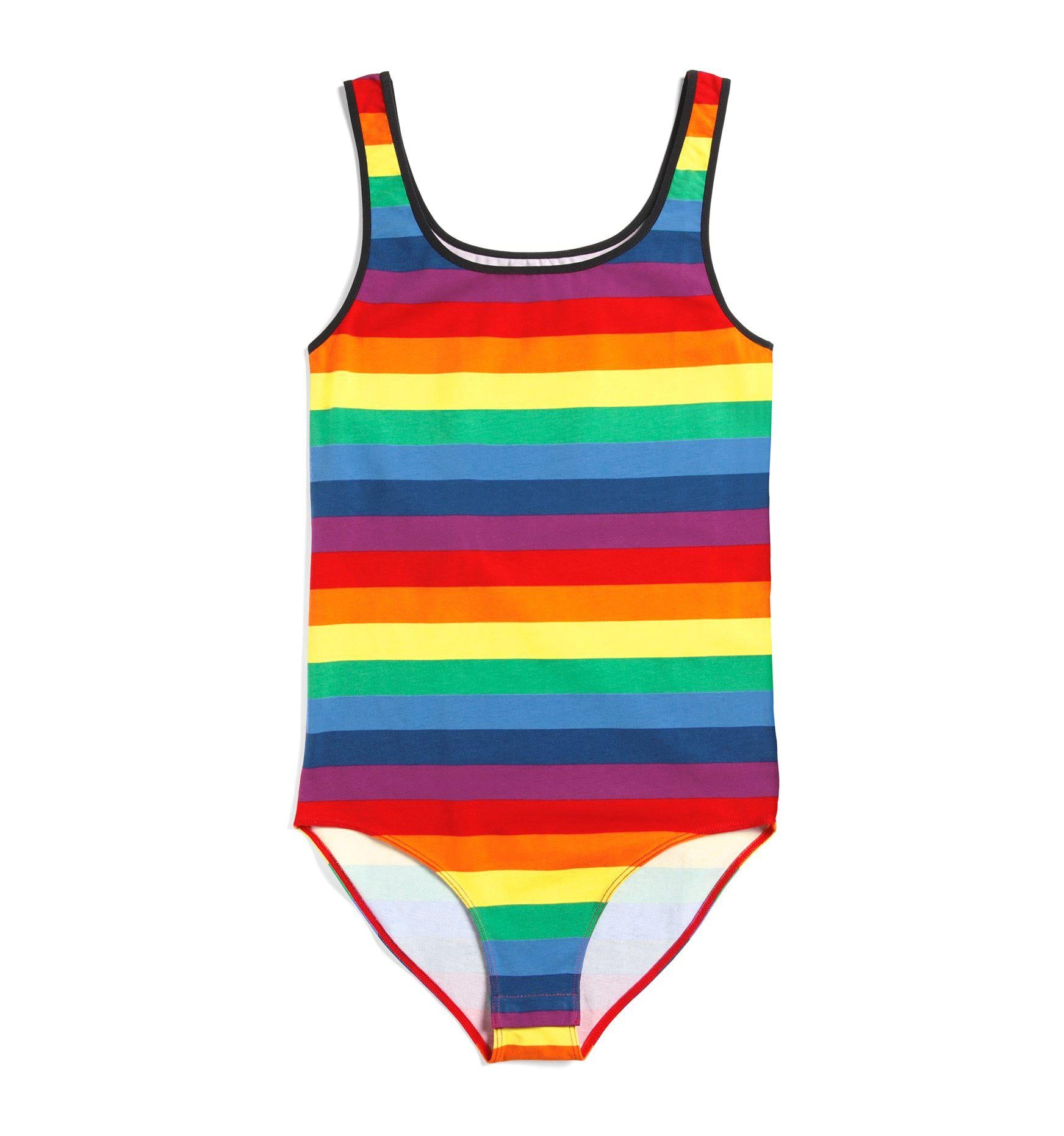 Bodysuit LC - Rainbow Pride Stripes