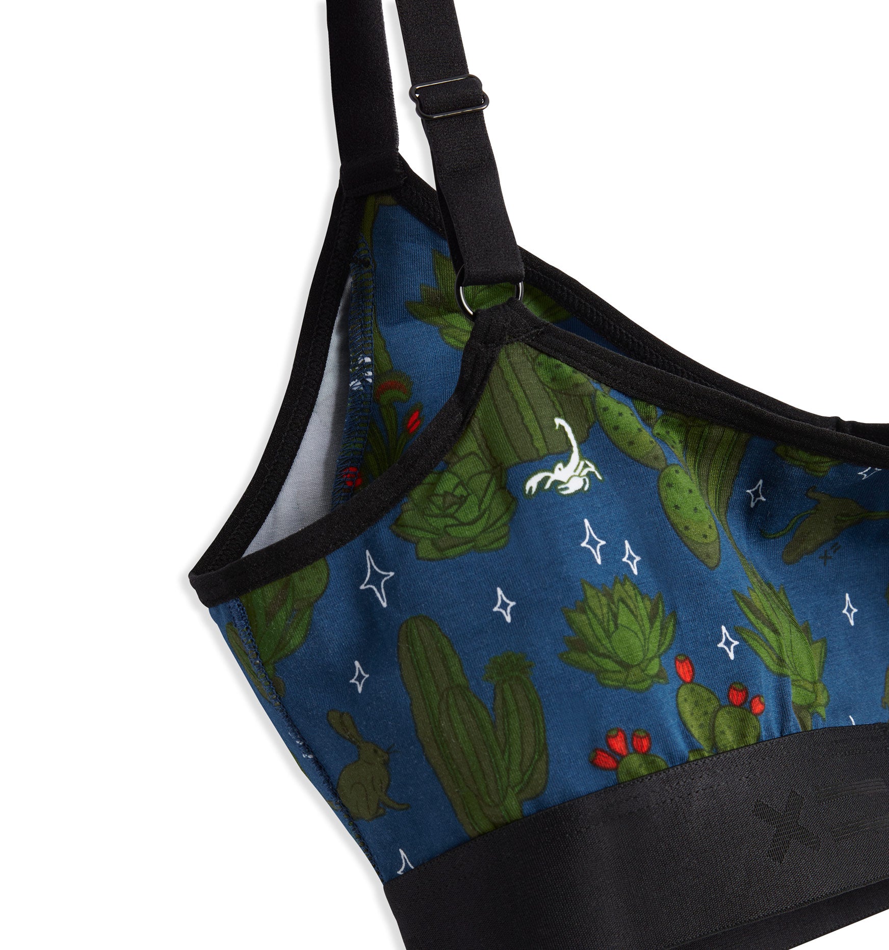 V Neck Bralette - Desert Dreams Print