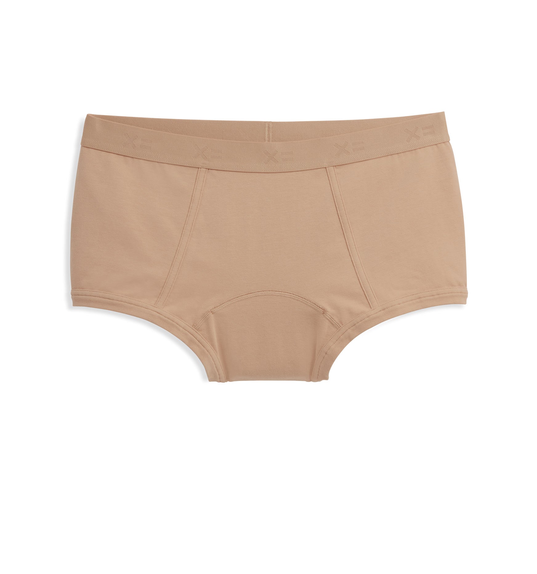 Image of First Line Period Boy Shorts - Chai