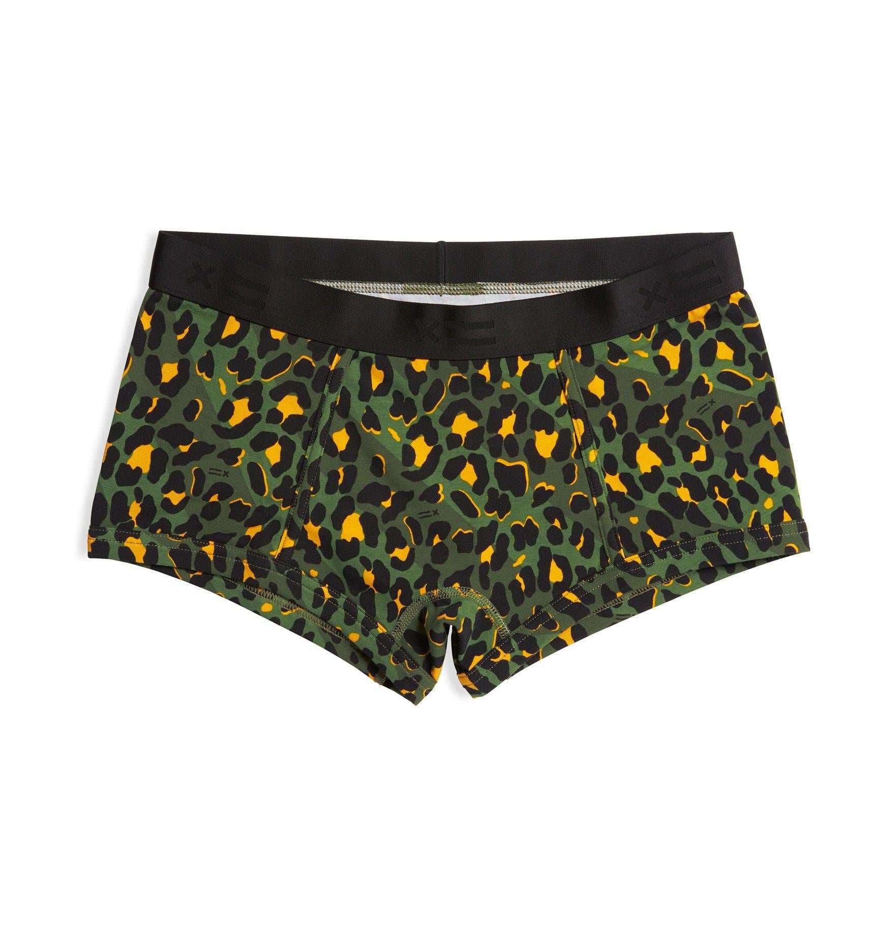 Image of Boy Shorts - Jungle Cat Print