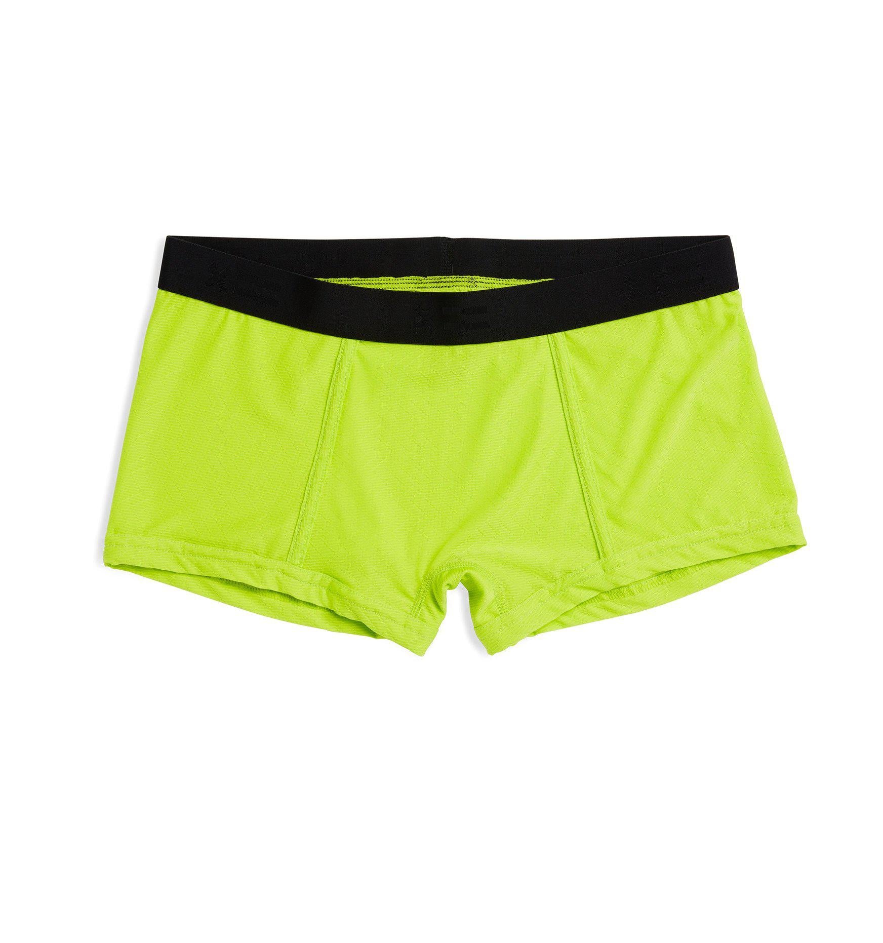 Image of Boy Shorts - Traveler Hot Lime