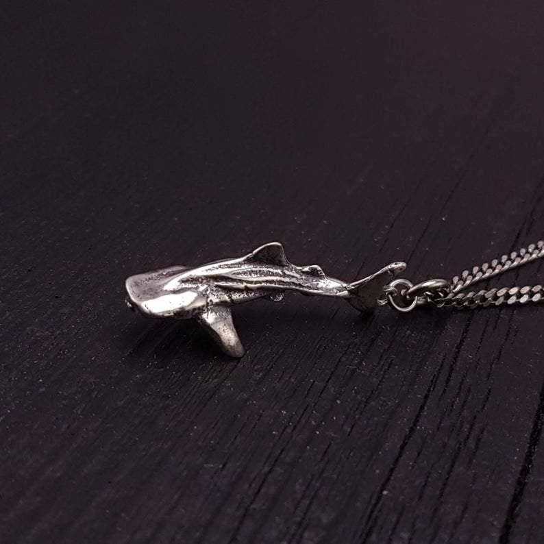 Whale Shark Necklace Solid Sterling Silver – Moon Raven Designs