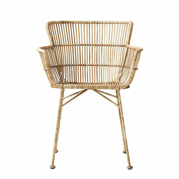 Natural Rattan Dining Chair