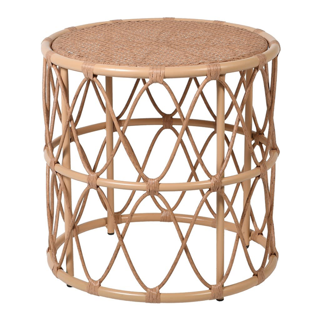 Sophia Rattan Cane Side Table