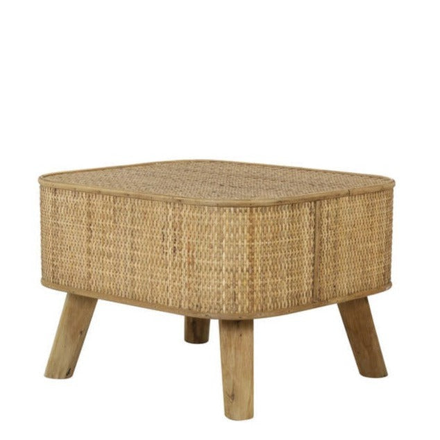 Cana Rattan Side Table from Ella James