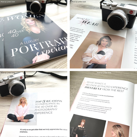 40 over 40 photography marketing campaign template