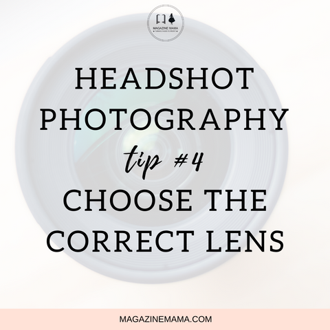 headshot photography tip: how to take headshots