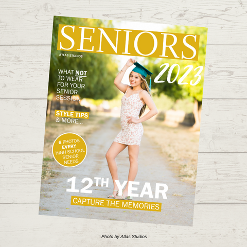 high school senior photography welcome guide template
