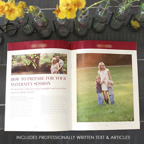 Maternity Photography Welcome Guide - Magazine Mama