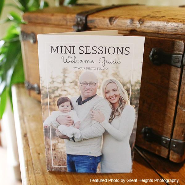 Image of Mini Session Photography Welcome Guide Template