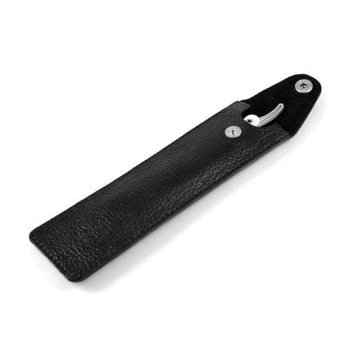 Parker Leather Pouch For Straight Razor (black) - FineShave