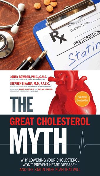 The cholesterol myth has been promoted to support the sales of statin drugs