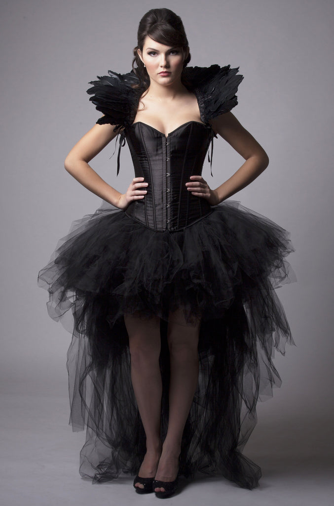 Black Queen Dress | Mila Hoffman Couture