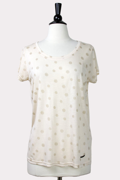Blush Dot Tee by Numph - Hourglass Boutique