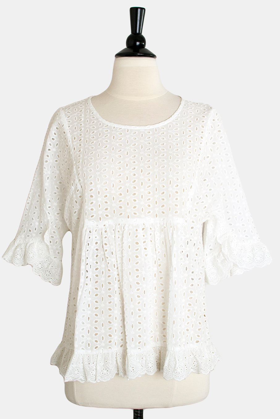 cotton frill top