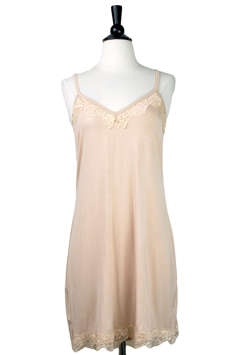 Some Days Slip Dress in Sand by Aratta - Hourglass Boutique