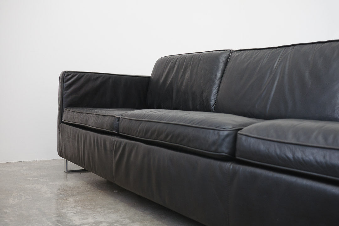  Minimalist Black Leather Sofa Homestead Seattle