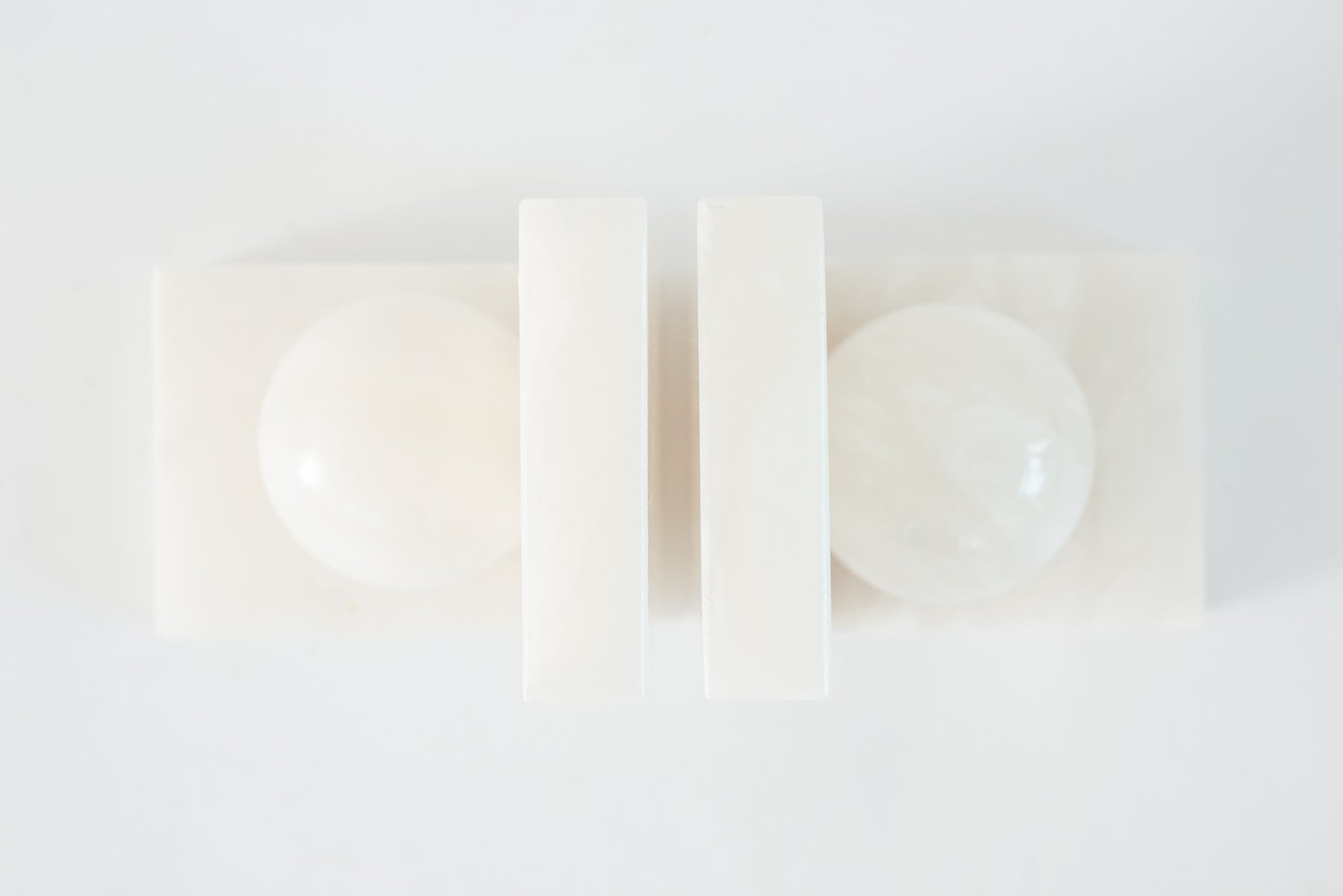 nordstrom white marble bookends