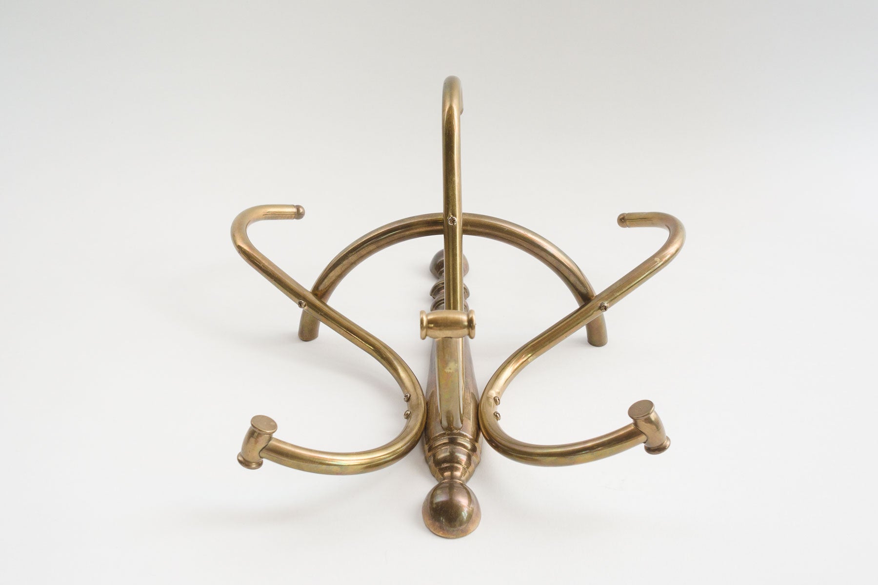 brass coat rack