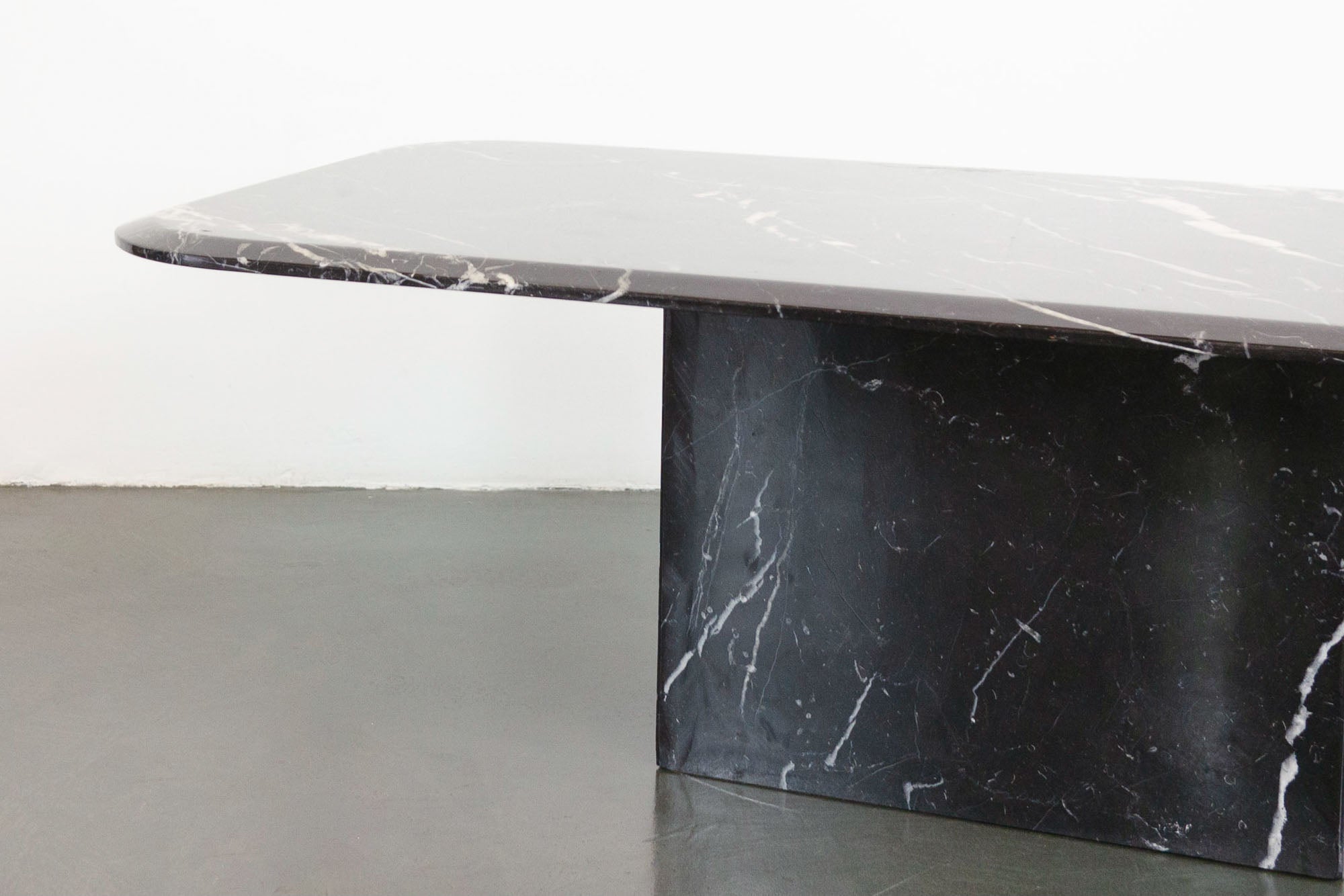 Black Marble Coffee Table Homestead Seattle