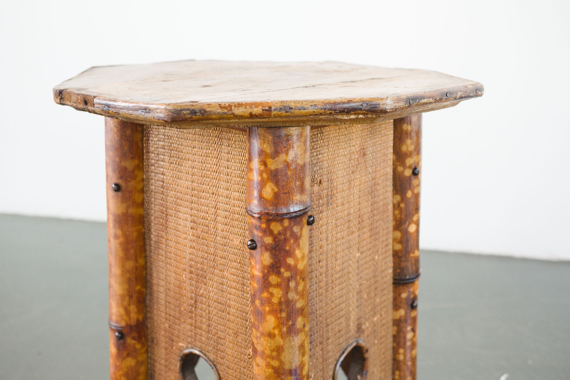 Bamboo Side Table Homestead Seattle