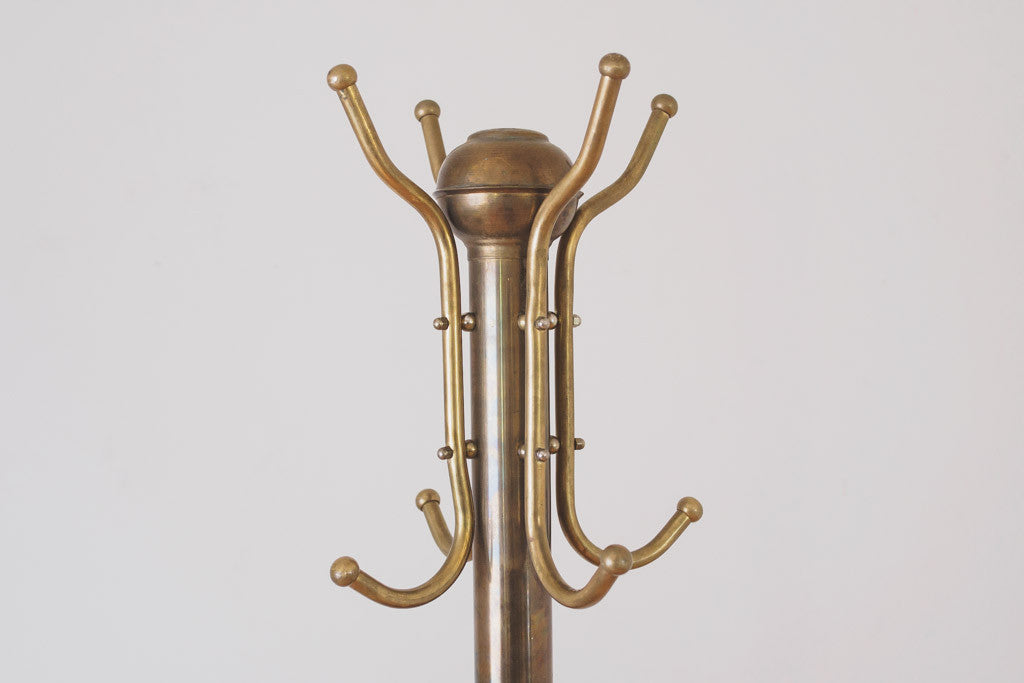 brass coat rack