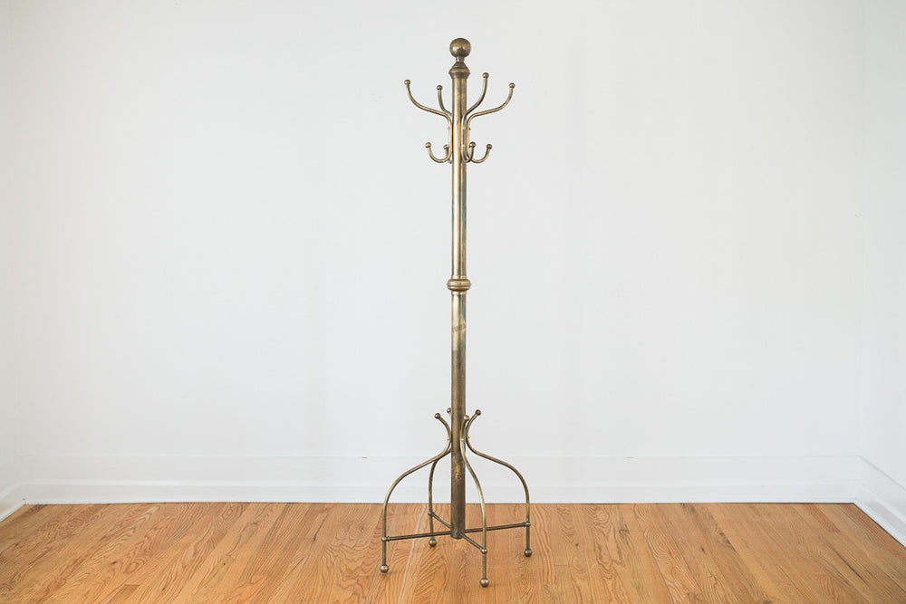 Brass Coat Rack - Homestead Seattle