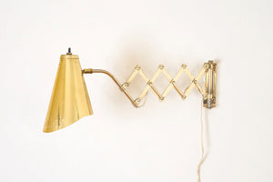 MCM Brass Wall Sconce