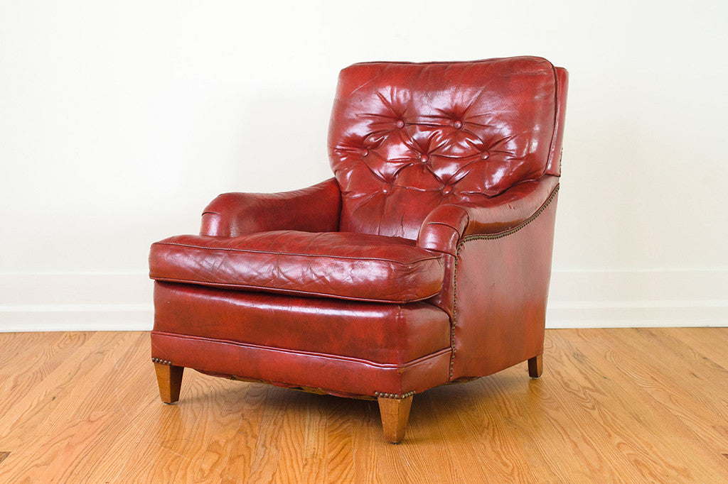 Red Leather Chair Ottoman Homestead Seattle   P5020064 2048x 