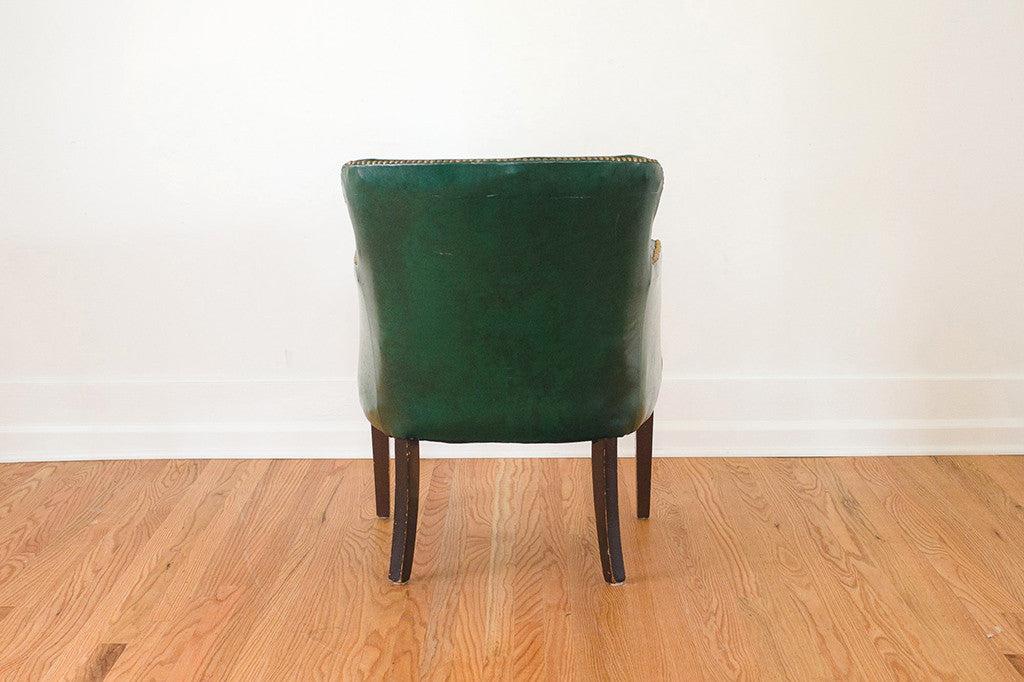 Emerald Green Accent Chair - Homestead Seattle
