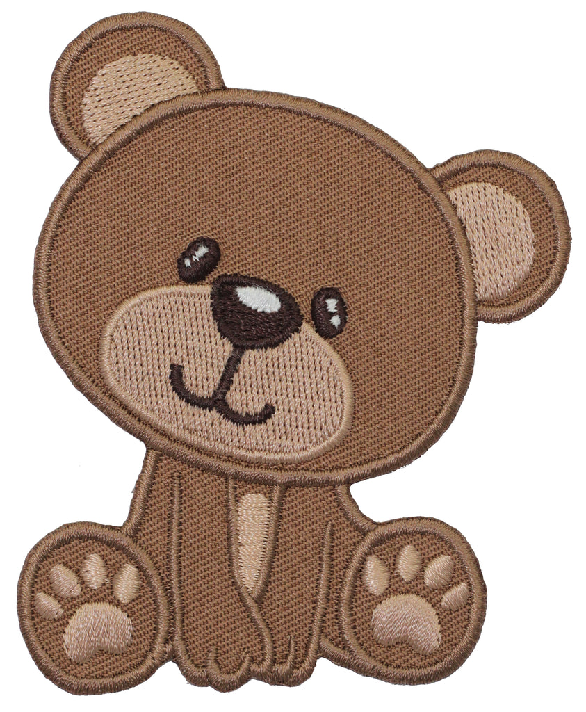 teddy bear iron on patch