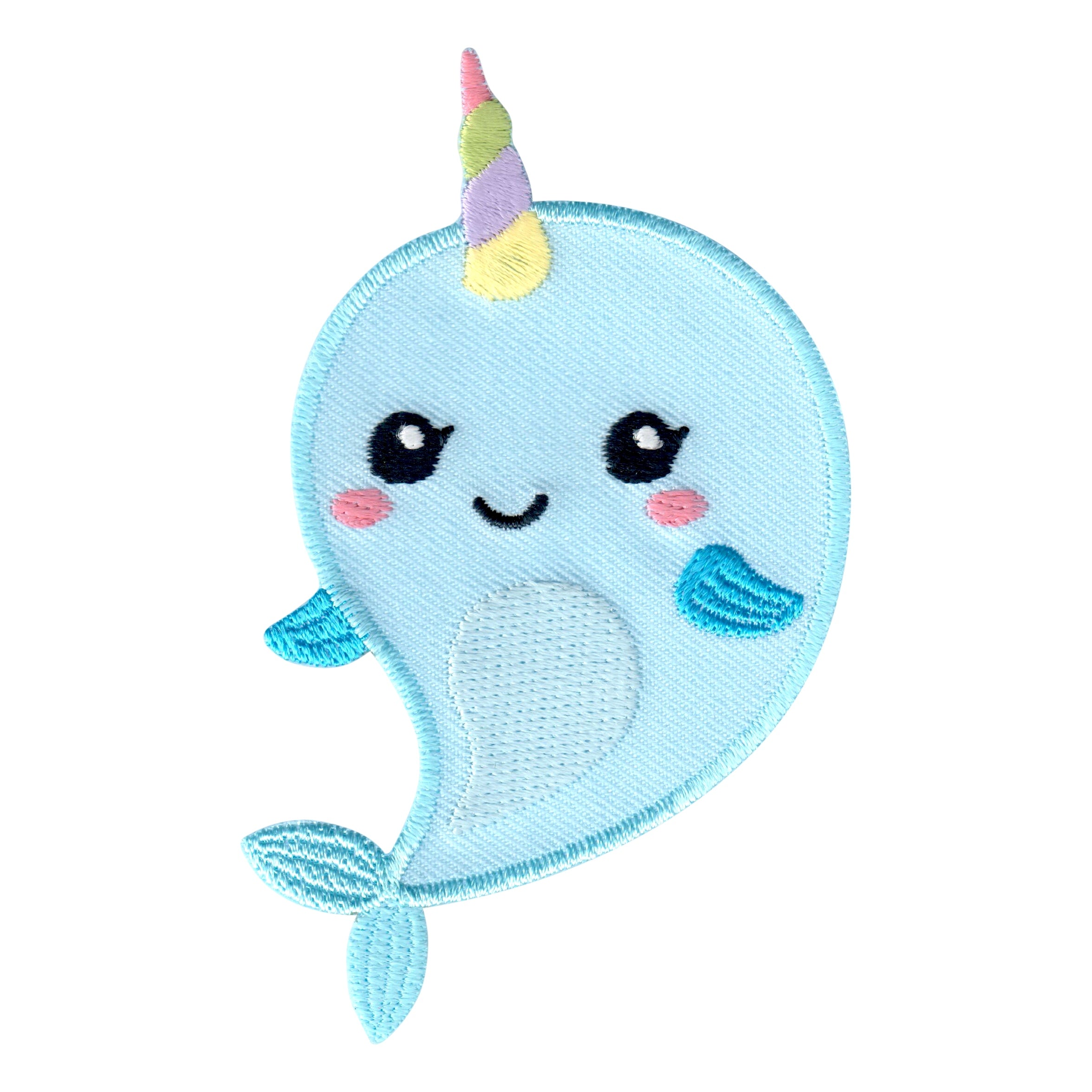 Narwhal Iron On Patch - Applique