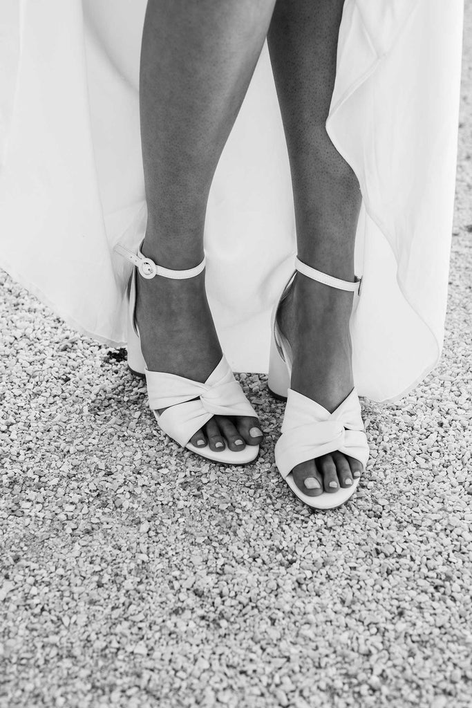 Classic wedding shoes